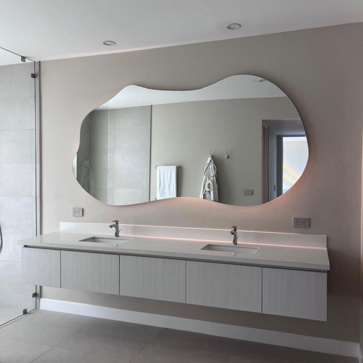Milek mirror con led
