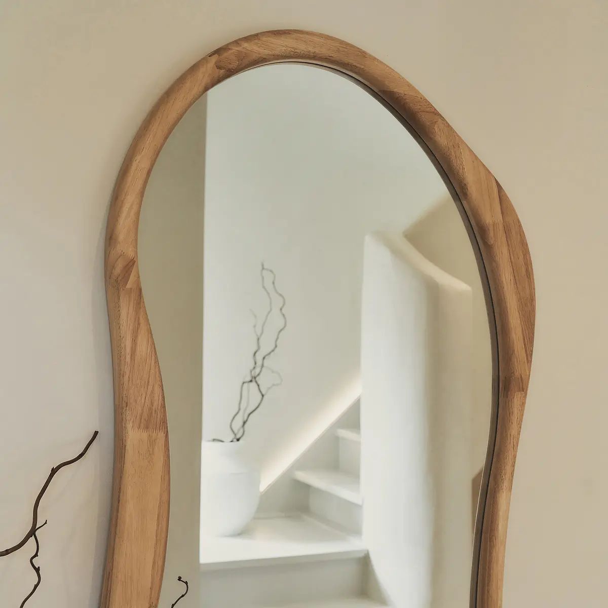 Espejo marco de madera 170x85cm