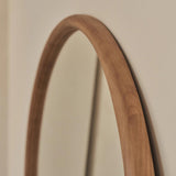 Espejo marco de madera 100x100cm