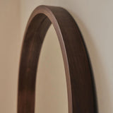 Espejo marco de madera 180x80cm oscuro