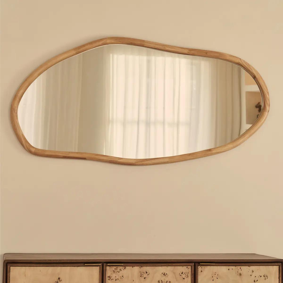 Espejo marco de madera 150x75cm