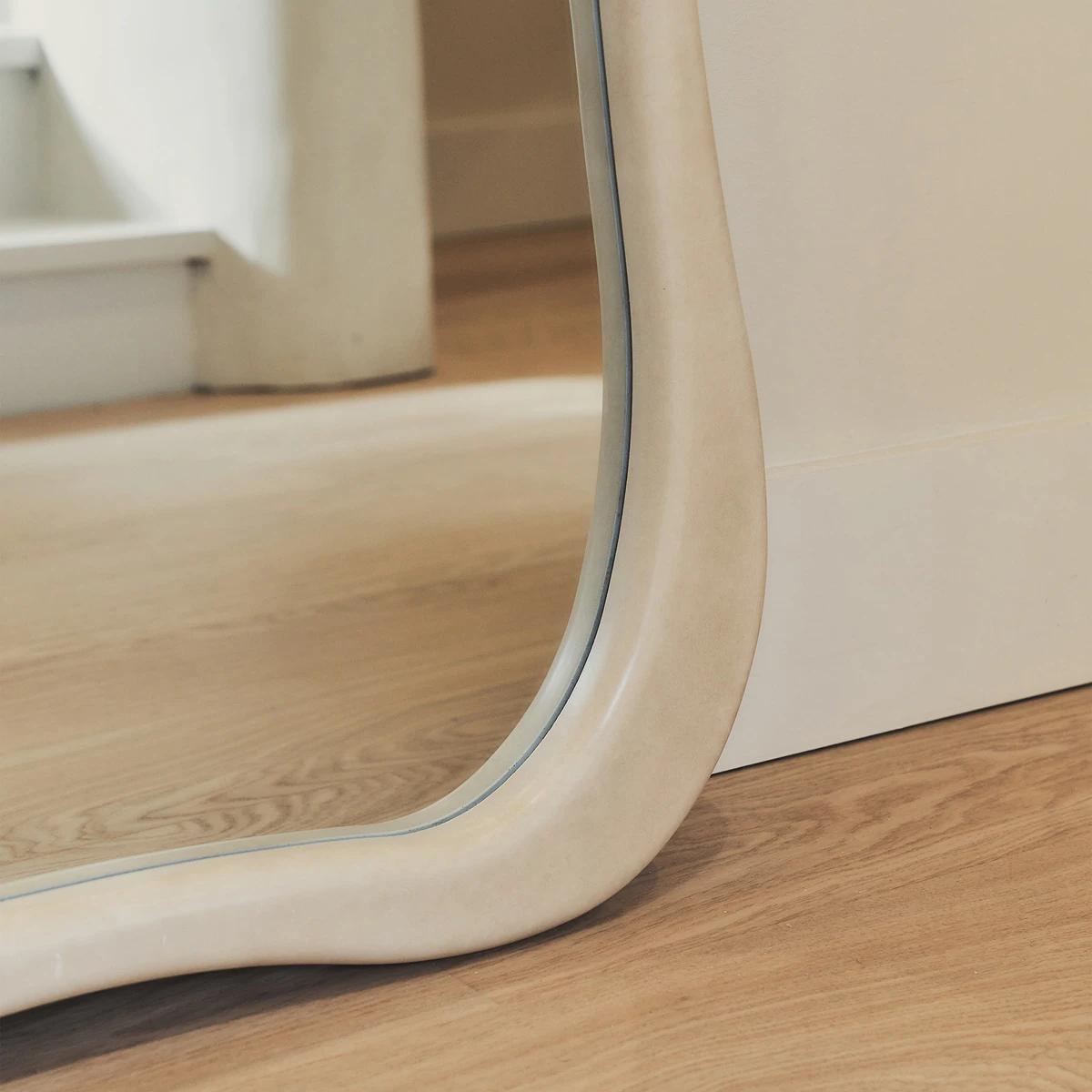 Espejo marco de madera 180x120cm claro