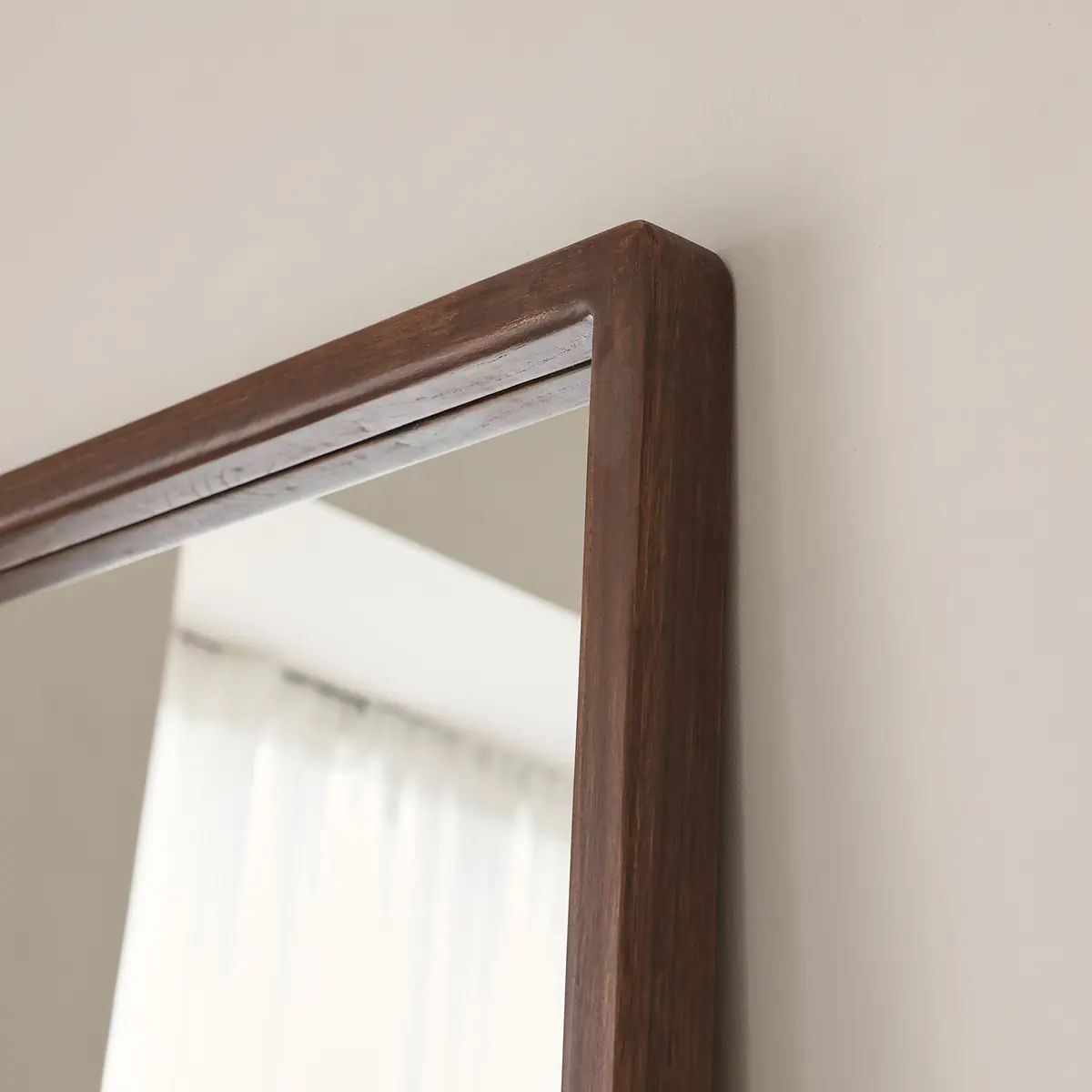 Espejo marco de madera 180x80cm oscuro