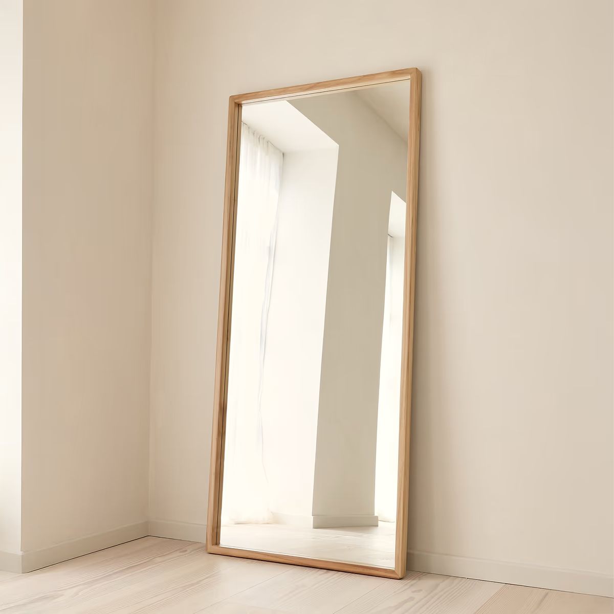 Espejo marco de madera 180x80cm