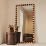 Espejo marco de madera 180x80cm