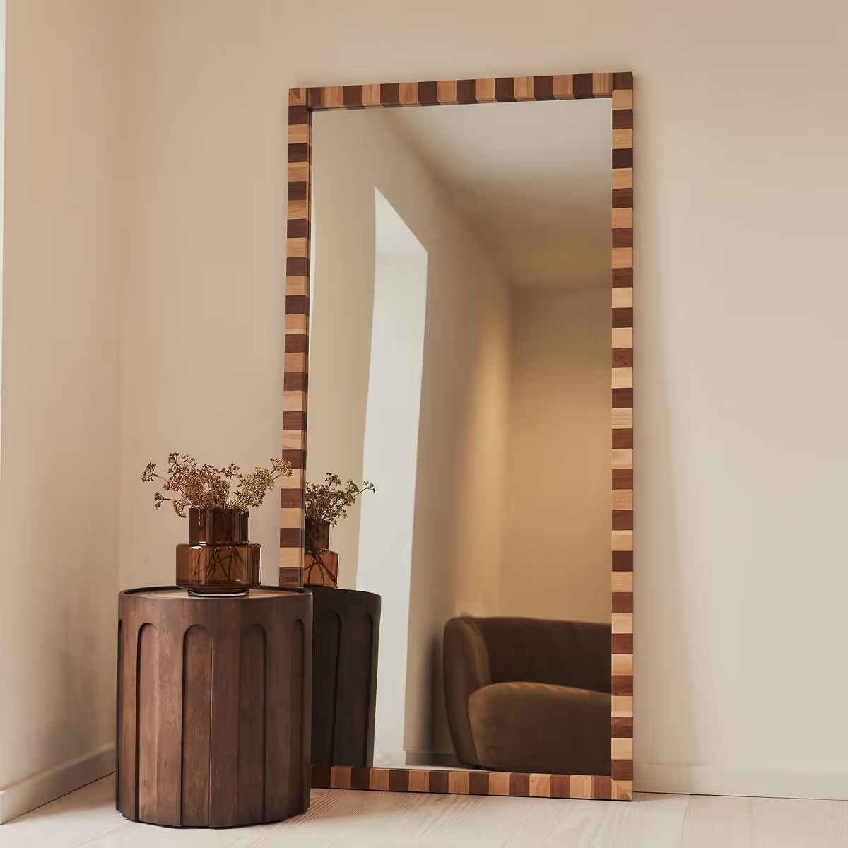 Espejo marco de madera 180x80cm