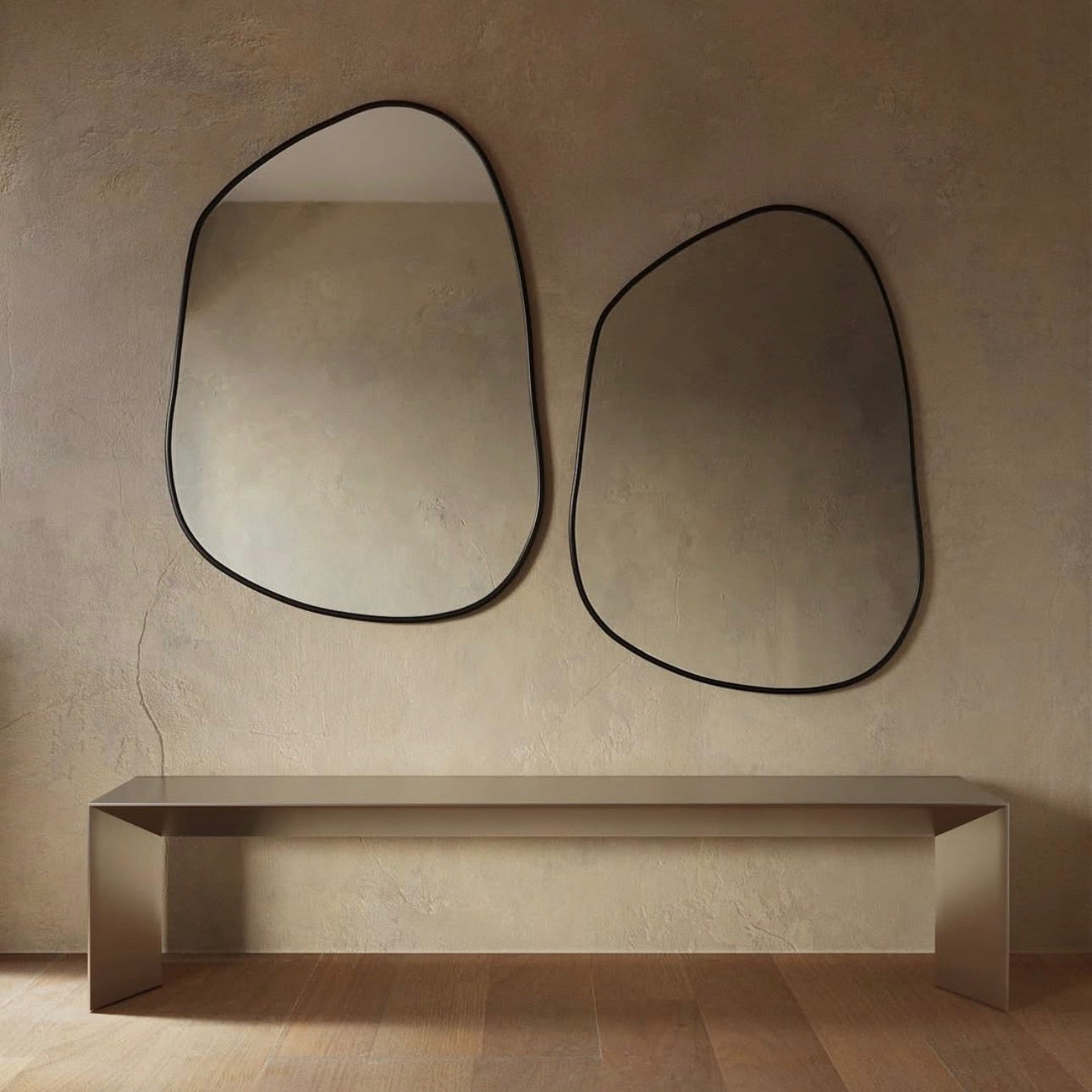 Indigo set mirror