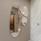 Set brass mirror